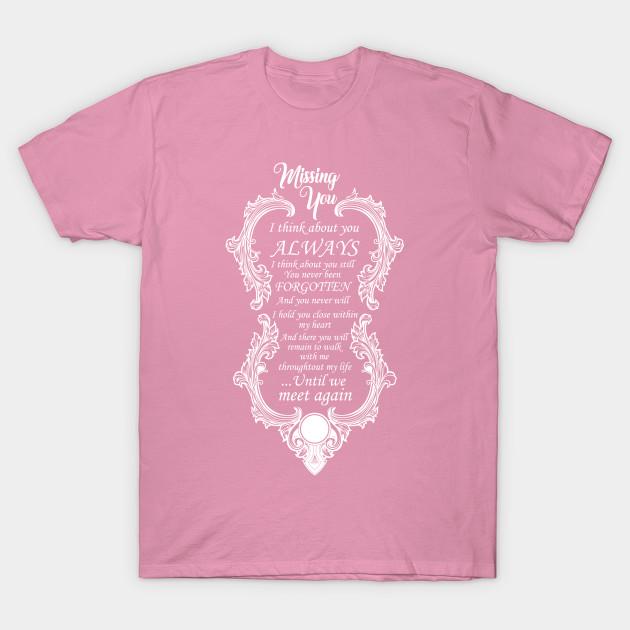 T Shirt Women Missing You Always Harajuku Print Kawaii Tshirt Summer Short Sleeve Female T-Shirt Top Tee