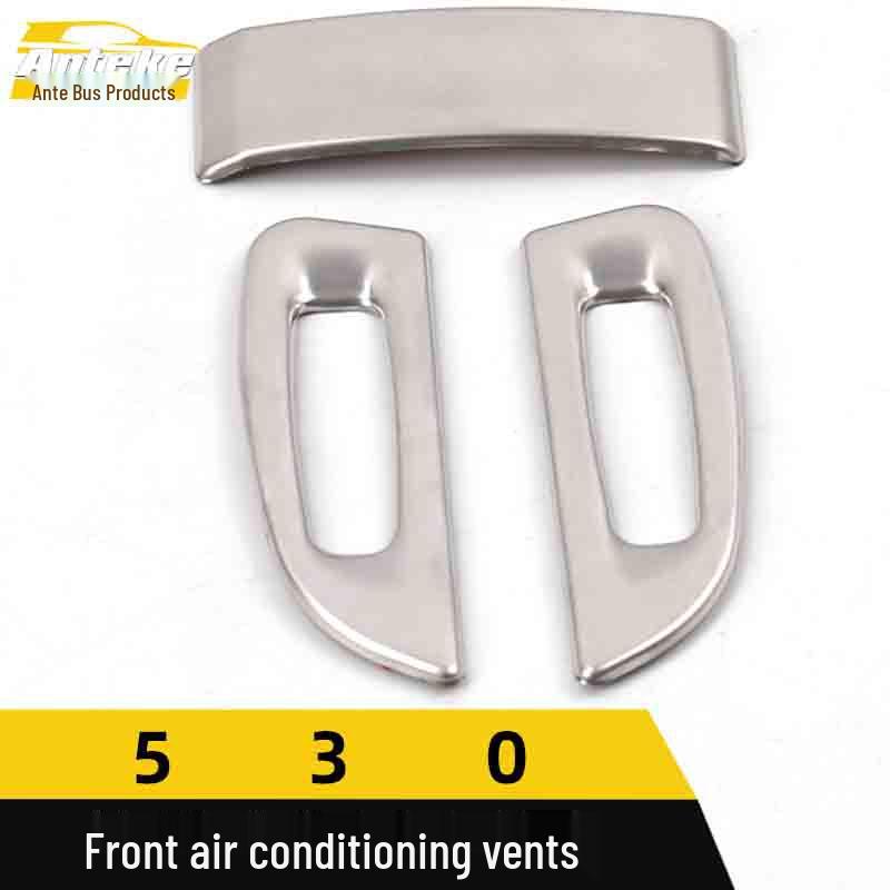 Baojun 530 Front Air Vent Stainless Steel Decorative Stickers