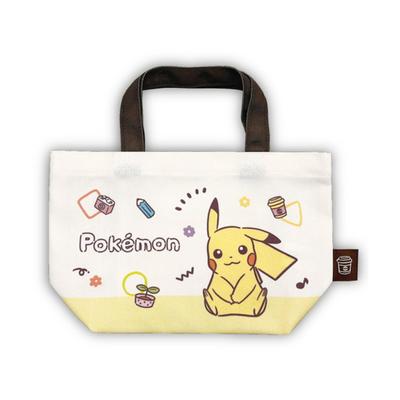 Maruyoshi Pokemon Mini Tote Bag, Pikachu, PM-MT4-PK