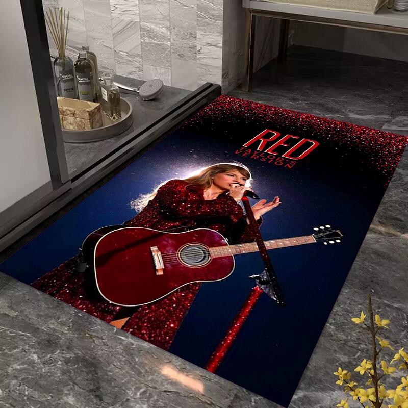 Version: Melody Passion carpet floor mats Living room and bedroom mats Christmas gifts Art Dormitory decoration