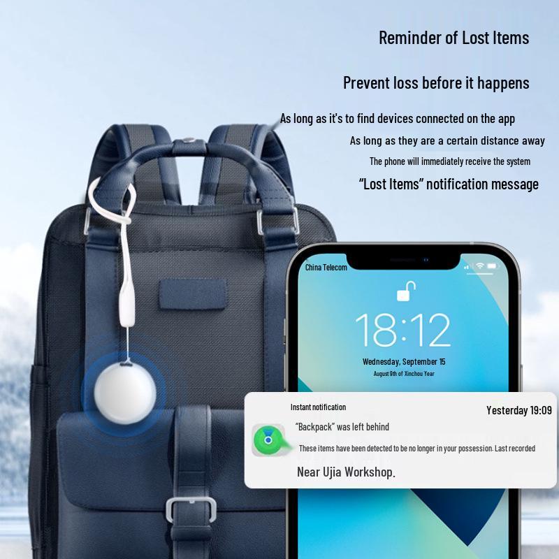 Smart Anti-Theft & Tracking Keychain for Vehicles, Kids, Elderly, and Pets