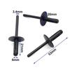 Automotive Car Fastener Clips Auto Body Bumper Rivets Durable Anti-Vibration Anti-Loosening Fender Liner Fasteners Accessories