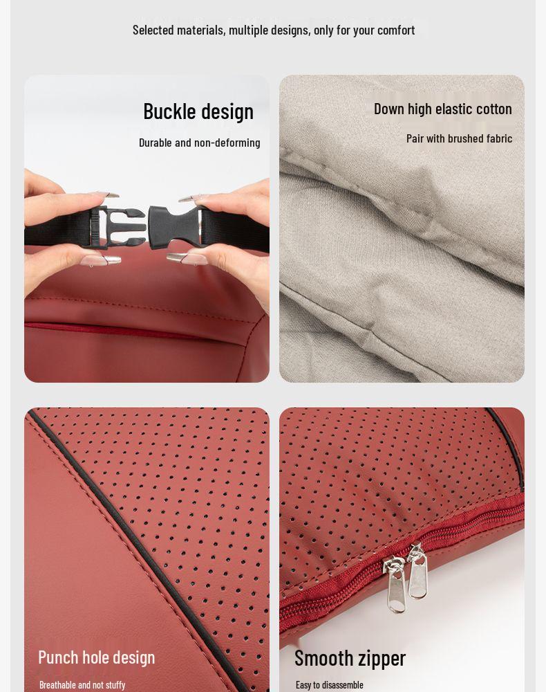 Ford Mondeo, Focus, Explorer, Taurus, Edge Lumbar Support, Headrest & Neck Pillow