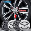 4 ST 56 mm Bilnavkåpa Bilnavkåpa Emblemkåpa För Mazda 6 3 CX5 2 CX7 Demio Atenza Axela MX30 CX30 CX3 CX9 MX5 RX8 RX7