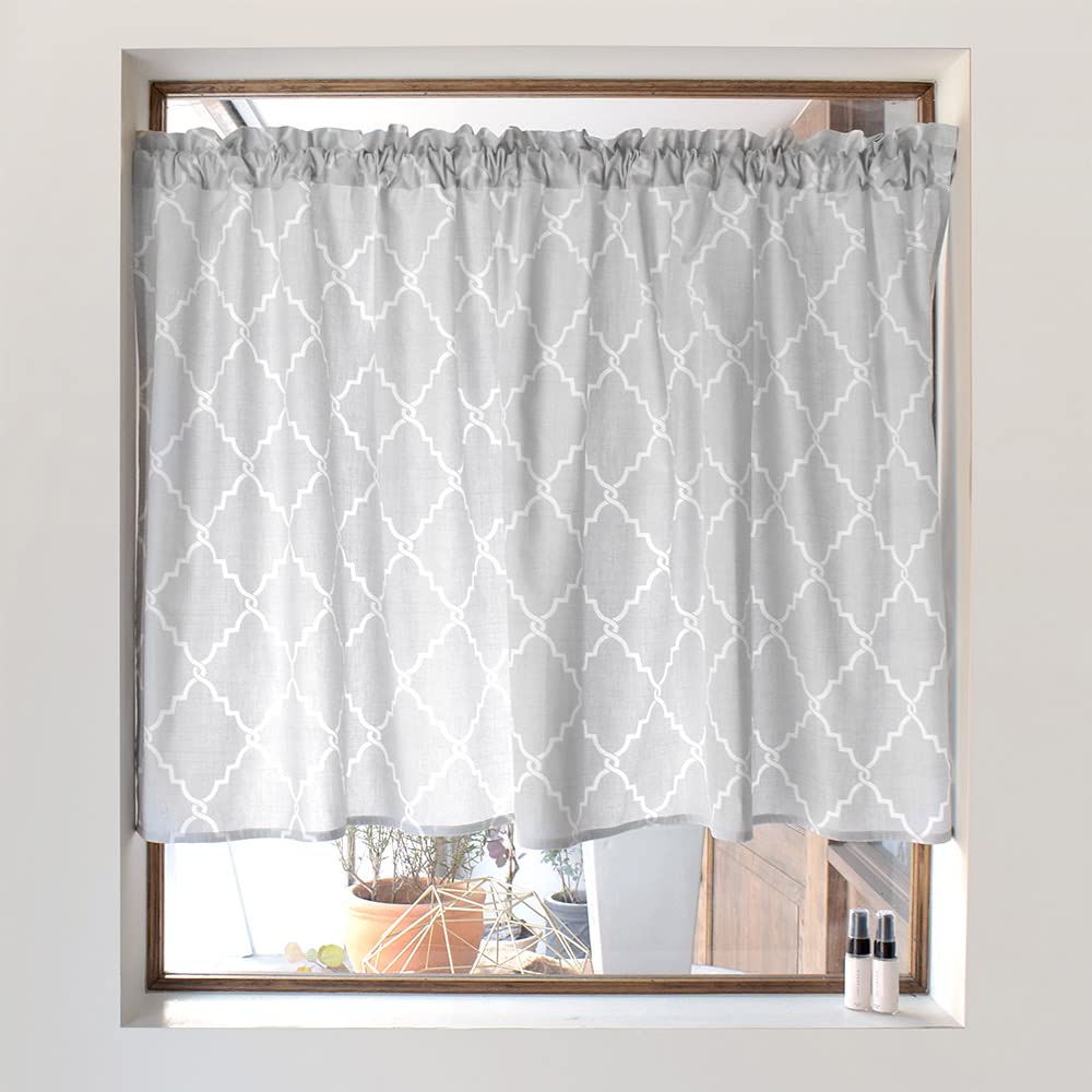 

Хлопковая занавеска для кафе x Стандартная марокканская W3901310 100% (72см 100см), Тип, Узор,