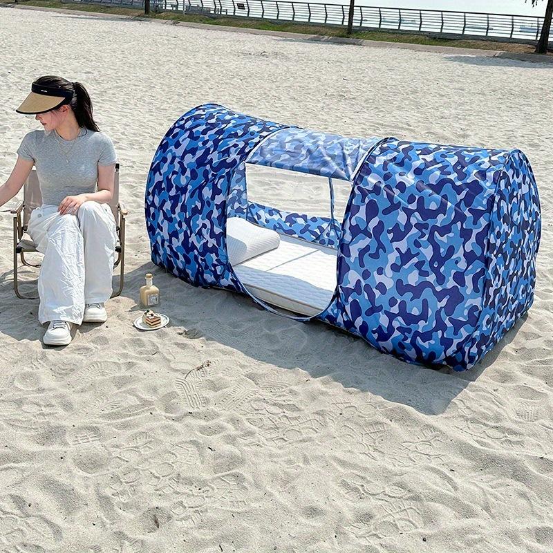 

Portable Foldable Mosquito Net with Stand No Installation Needed Mesh Mosquito Proof Bed Net for Camping Outdoor Picnic