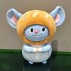 Stealing Little Mouse Doll Plush Toy Cute Stealing Bread Mouse Doll Funny Birthday Gift Children