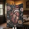 1PC Floral Animal Heart Blanket Soft Comfortable All Seasons Perfect Sofa Office Travel Home Gift Idea