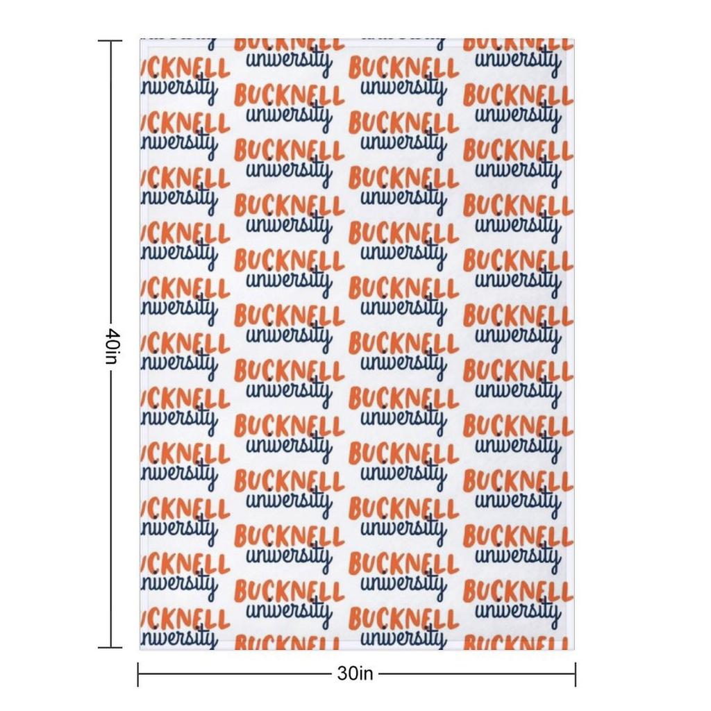 Bucknell University Throw Blanket Baby Softest For Decorative Sofa Luxury Thicken Blankets