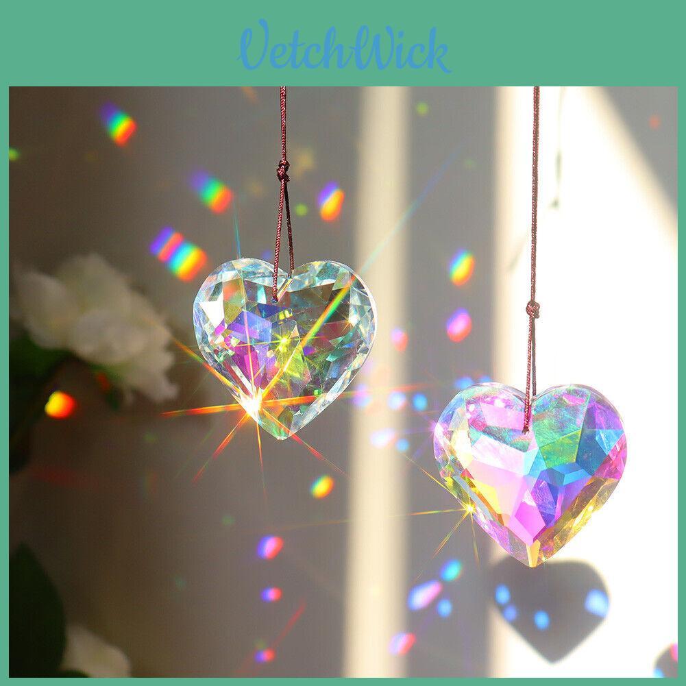 Beautifully Cut Crystal Sun Catcher Ideal For Hanging On Windows Walls Or Cars