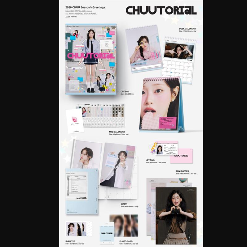 [Pre-order] CHUU - 2026 SEASON'S GREETINGS [CHUUTORIAL] (Online Benefit)