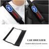AACX1 Car Seat Neck Pillow Headrest Seatbelt Shoulder Safety Pad Protector For Ford Ranger S-Max Focus Mondeo Transit Custom Ranger