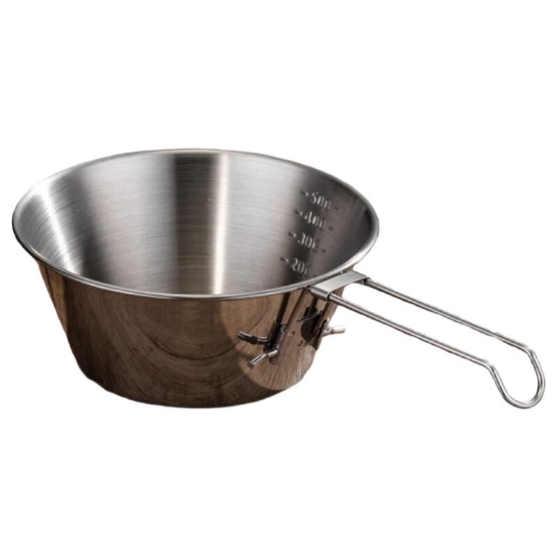 HUI LING YANG 304 Stainless Steel Folding Camping Bowl