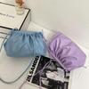 Women Party Crossbody Bag Bag PU Leather Single Shoulder Cloud Bag Dumpling Bag Messenger Bag Soft Simple Fashion