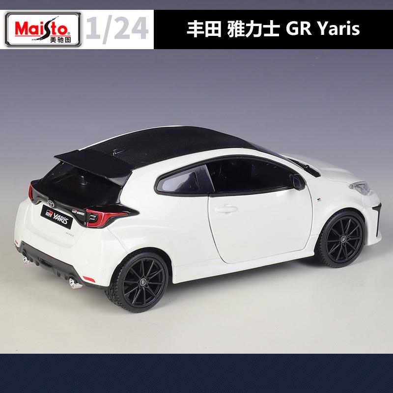 Maisto 1:24 Toyota GR Yaris Alloy Car Diecasts & Toy Vehicles Car Model Miniature Scale Model Car For Children