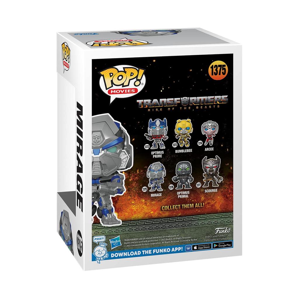 FUNKO Rise of the Beasts Mirage POP! MOVIES Transformers -