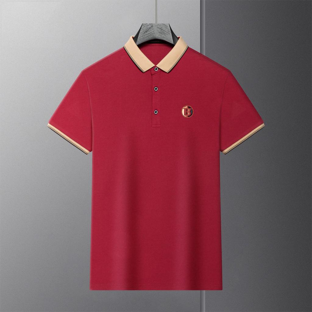 Neues Herren Sommer Stickerei Poloshirt - Kurzarm Revers Design, Jugendlicher Modetrend