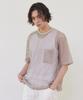 SENTAIR Summer Net Half T-Shirt _Beige