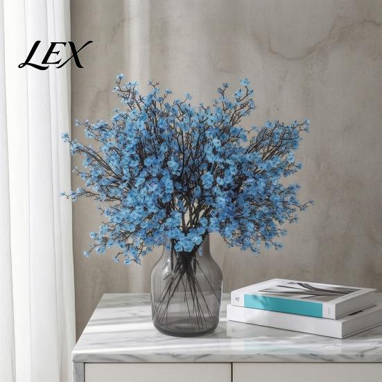 Indoor Faux Flowers for Living Room Realistic Artificial Autumn Home Decoration, Silk Floral Botanical Decor Branches Halloween Table Centerpiece And