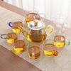 Sichun Heat-Resistant Glass Kung Fu Tea Set