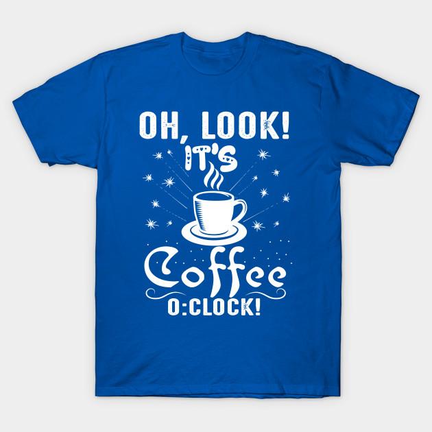 Unisex Fashion TShirt Motivational Coffee Clock Print TShirt Plus Size S-5XL T-Shirt 100%Cotton Tops O Neck Short Sleeve Tees