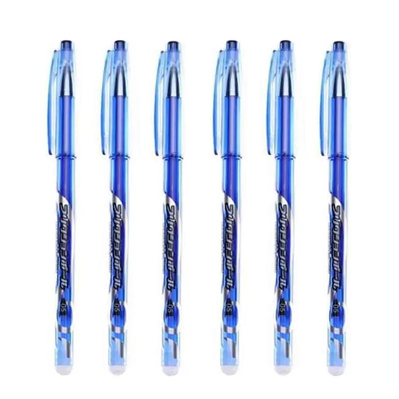 05mm Erasable Gel Pen Collection Black Blue Red Pen and Ink Refill Rod Kawaii Pens Washable Handle School Office Supplies Stationery