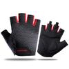 Non-slip Anti Half Finger Gloves Motorcycle Gloves Shock Fitness Cycling Breathable Men Women Half Finger Gloves Bicycle