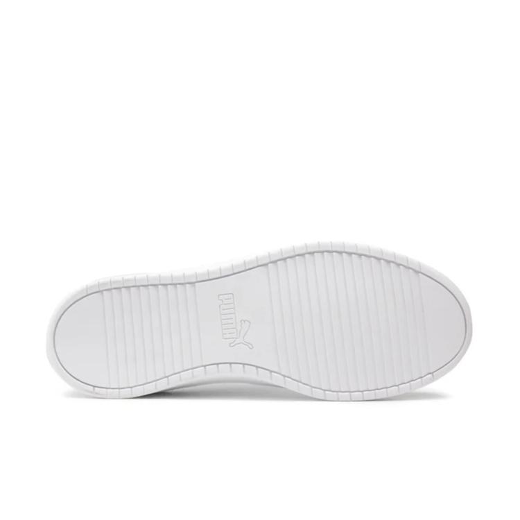 Puma Rickie Jr Lace-Up Low-Top Kids Skate Shoes Kids sneaker White 384311-01