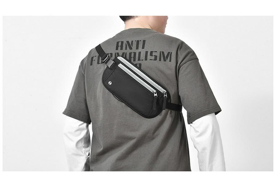 Waterproof Anti-Skimming Passport and Phone Waist Bag