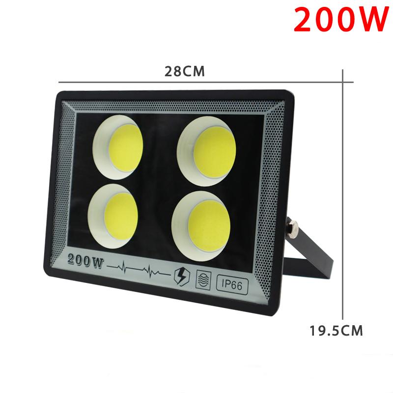 LED Floodlight 50W 100W 200W 300W 400W 500W 220V Spotlight IP65 Waterproof Lamp Led Outdoor Flood Light Garden Street Lamp