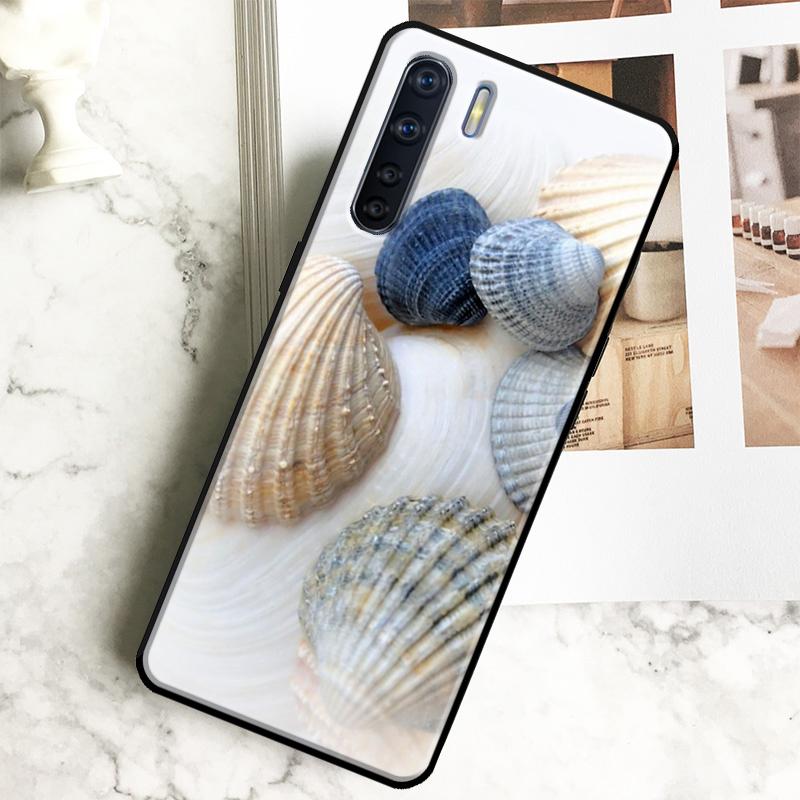 Sea Shells Case For Oppo A98 A78 A18 A38 A58 A40 A60 A80 A16 A76 A96 A17 A77 A74 A94 A54 A57S A15 Cover