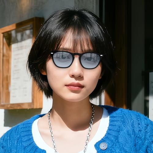 Sunglasses men women polarized TR90 ultra-lightweight UV400 UV protection stylish photochromic color-changing suitable baseball running driving.