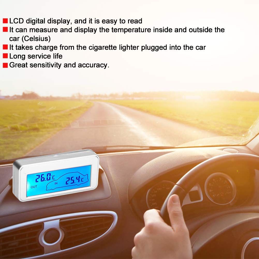 Car Digital LCD Screen Indoor Outdoor Sensitivity Sports Fan Outdoor