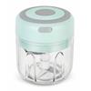 Electric Garlic Chopper, Mini Portable Veggie Chopper, 100ML/250ML USB Vegetable Onion Processor With Magnetic Safety Lock For Ginger Fruit Meat Chili