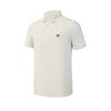 Tennis Classic Fashion Simple Sports Casual Versatile Comfortable Knitted Short Sleeve Polo Shirt Men Tops Cream A51M623101FBG