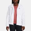 Under Armour UA Rival Solid Logo Casual Hoodie Jacket Women jackets White 1382698-100