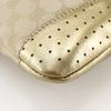 Gucci Shoulder Bag 145857 Beige GG Canvas Women Used