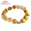 10Mm National Style Retro Minority Natural Tigereye Citrine Atmosphere Bracelet