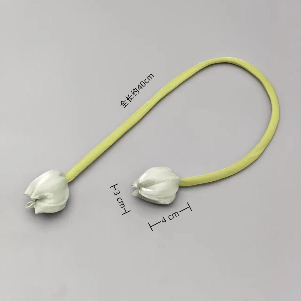 Langes Band Doppelseitig Blütenknospe Tulpe DIY Ornamente Kopfschmuck & Vorhang Zubehör
