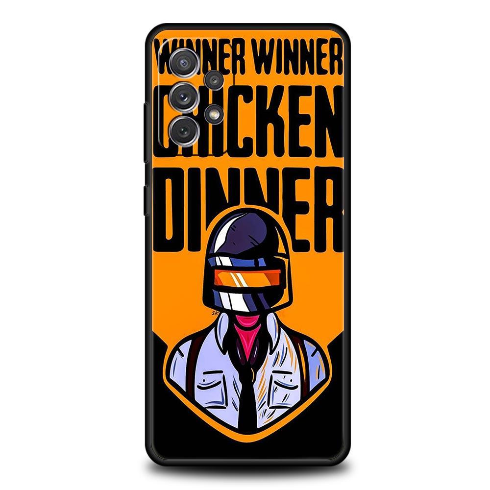 PUBG Game Telefoonhoesje Voor Samsung Galaxy A17 A07 A55 A35 A25 A15 A05s A33 5G A31 A23 A21s A13 A41 A73 A53 A51 A71 A03s S10 Cover