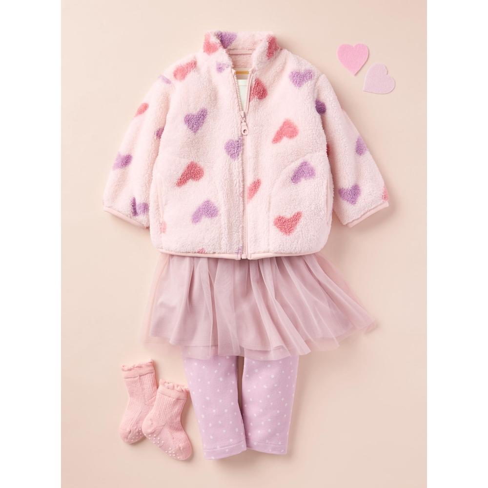 Uniqlo Bt Fluffy Cotton Fleece Full Zip Jacket  Print 