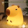 Niedliches Cartoon Capybara Nachtlicht Batterie Dimmbar Schlaf Nachtlampe Für Kinderzimmer Dekoration