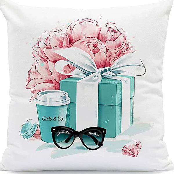 Perfume Bottle Pillow Cover Fashion Women'S Pet Home Sofa Car Ornament French Cushion Cover Premium Durable Quality