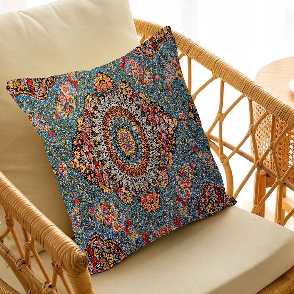 Traditional Patterned Cushion Cover 30x50 Polyester Sofa Cushions Decorative Throw Pillows Home Decoration Pillowcover