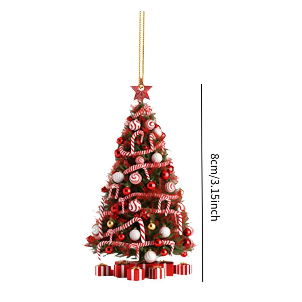 Christmas Decoration Decorative Celebration Xmas Hanging Pendant Party Supplies for Cabinet Office Living Room Home Bedroom