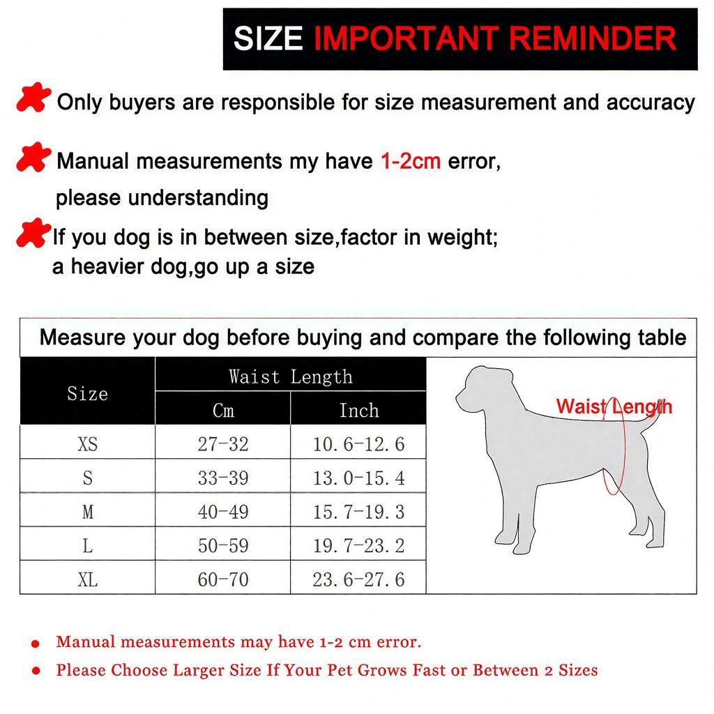 Female Dog Washable Puppy Diapers Pet Menstrual Pants Fastener Tape Leak-Proof Dog Diaper Reusable Doggie Diapers Dog Supplies