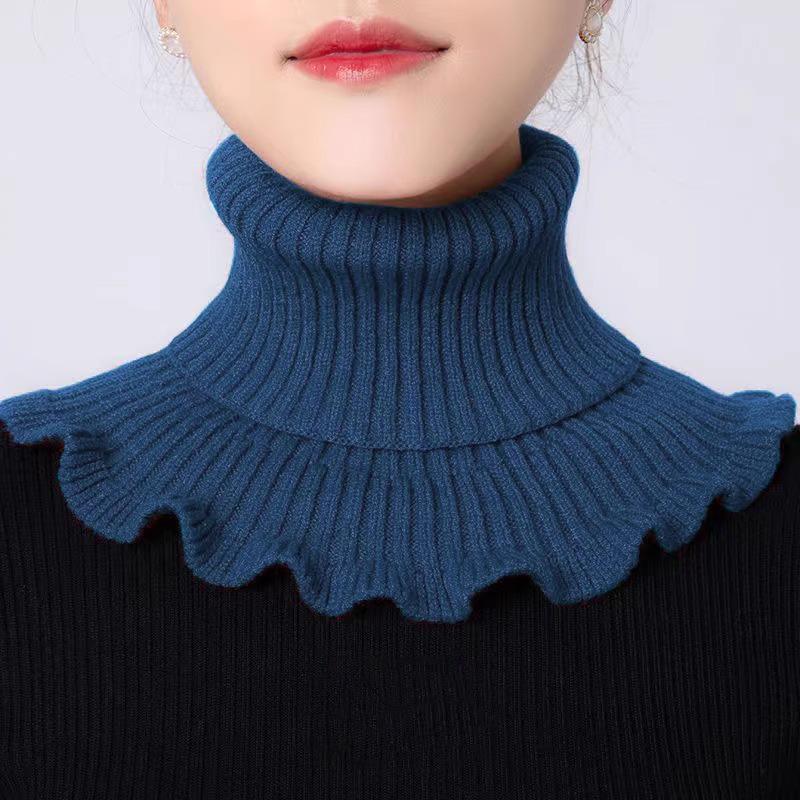 

Жіночий затишний снуд-грілка для шиї – Пуловер з м якої пряжі core-spun для осені та зими