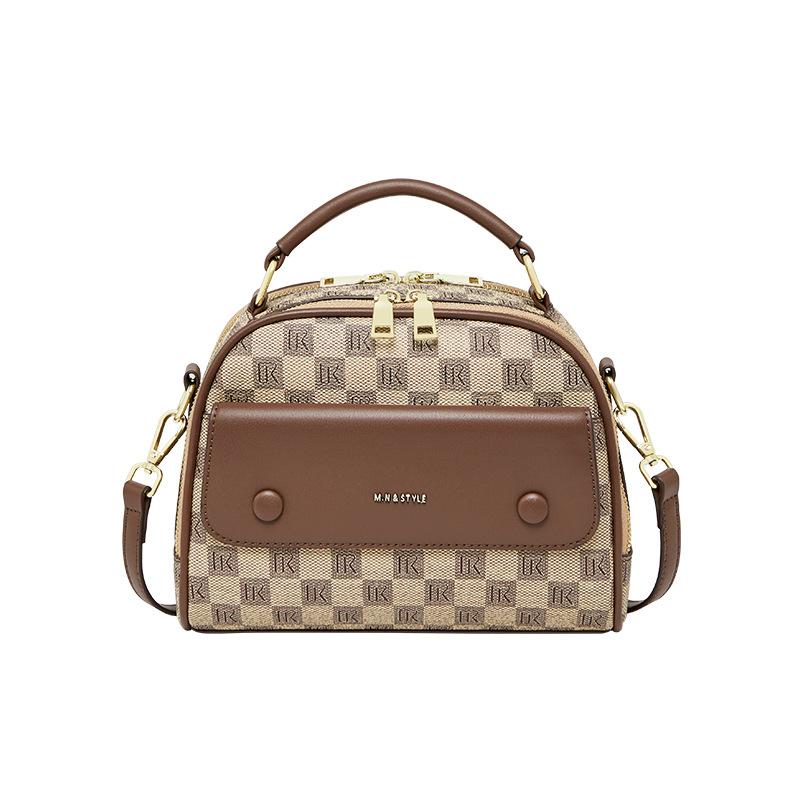 Mrs. Qiao Handbag for Women 2025 New Model Women's Crossbody Bag Vintage Shoulder Bag Versatile Light Luxury Women's Bag