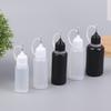 Diy Quilling Tool Empty Needle Tip Glue Bottle With Black Cap Liquid Dropper Containers With Silicone Rings For Crafting