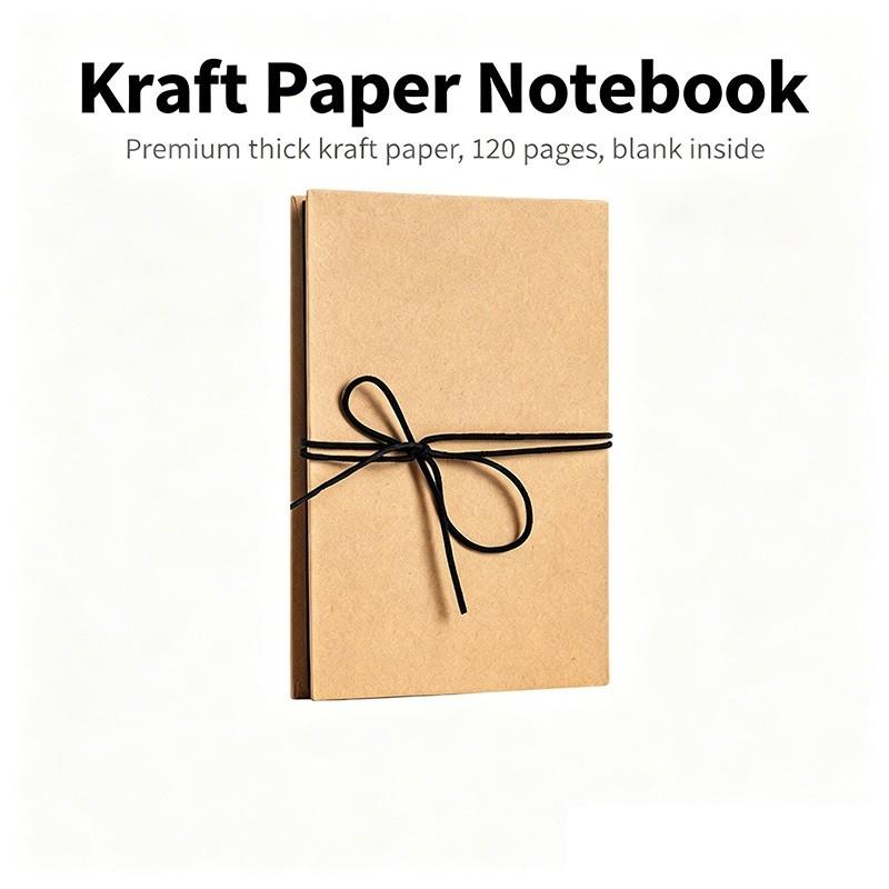 Álbum de Fotos Plegable Estilo Acordeón de 18 Páginas Papel Kraft DIY Scrapbook para Pareja Boda Crecimiento de Bebé Registro de Recuerdos